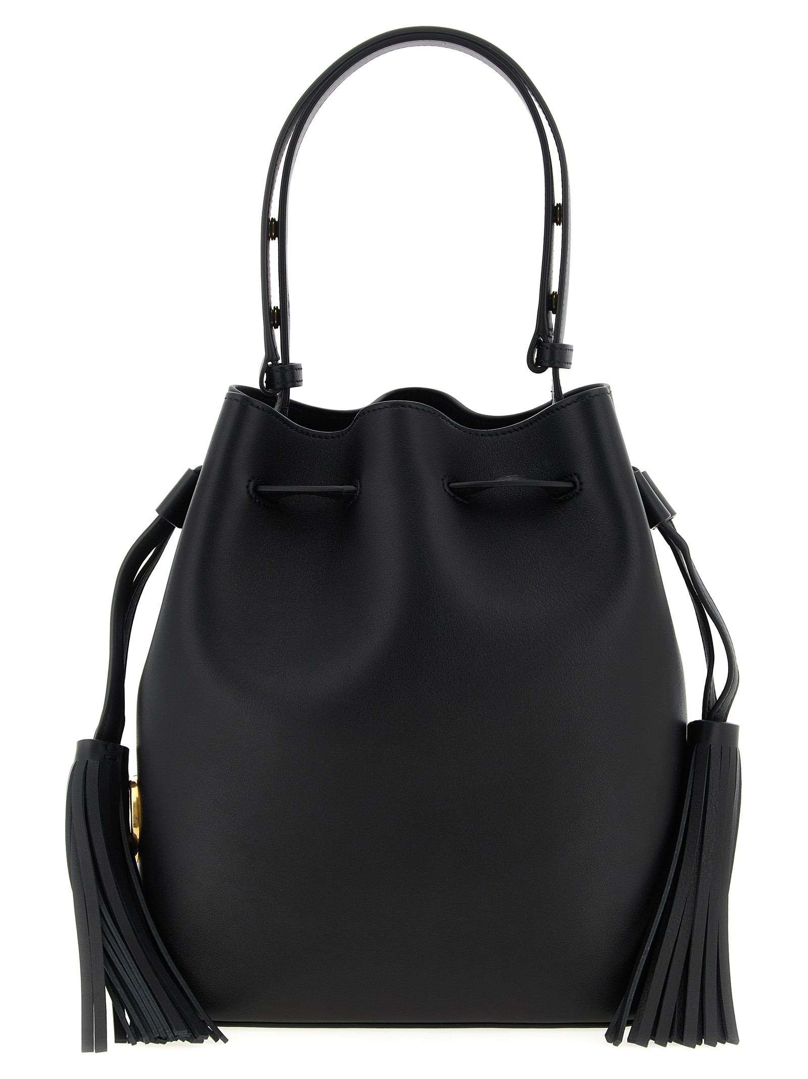 Valentino Garavani Black Calfskin Shoulder Bag Valentino Garavani Xosier