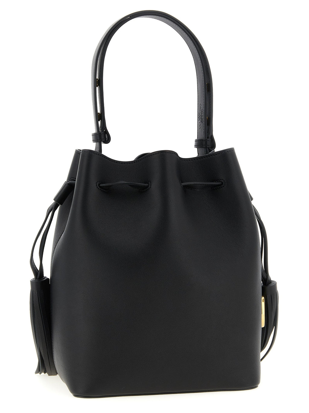 Valentino Garavani Black Calfskin Shoulder Bag Valentino Garavani Xosier