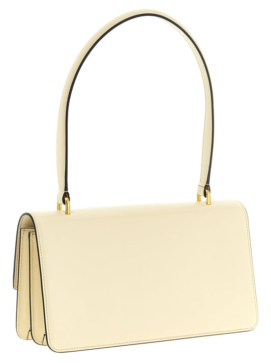 Valentino Garavani White Calfskin Shoulder Bag Valentino Garavani Xosier