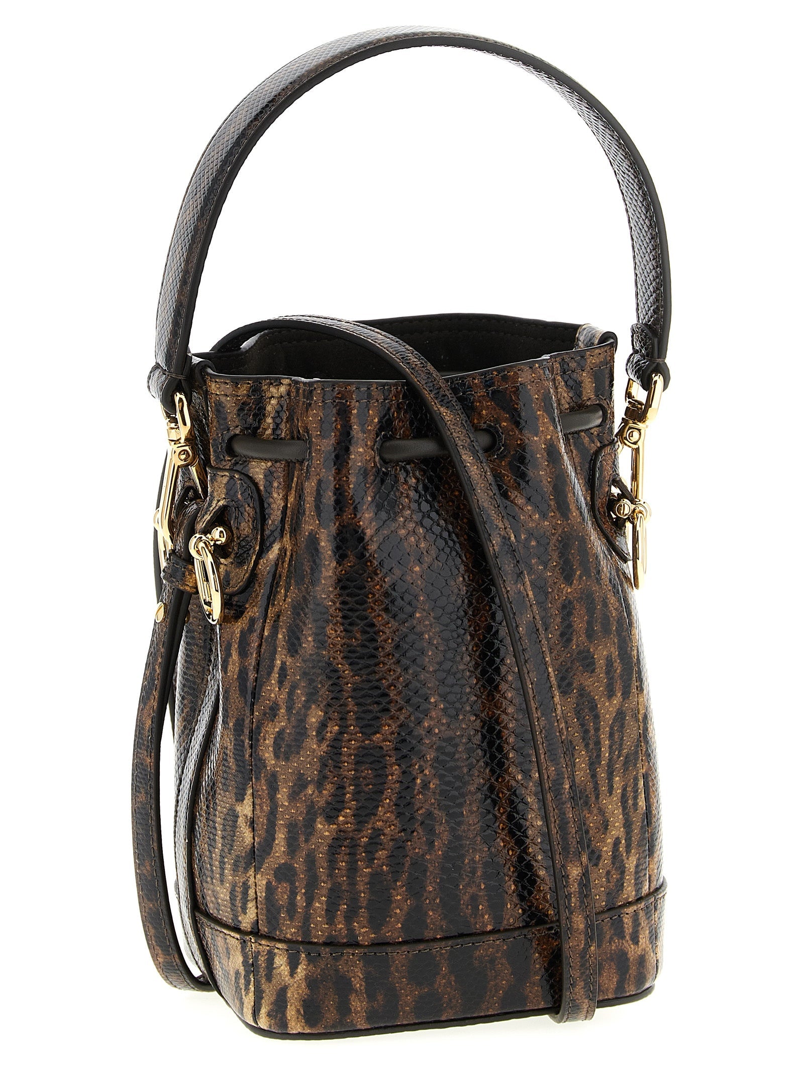 Fendi Brown Velvet Leather Handbag Fendi Xosier