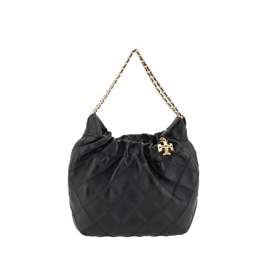 Black Calf Leather Bos Taurus Handbag