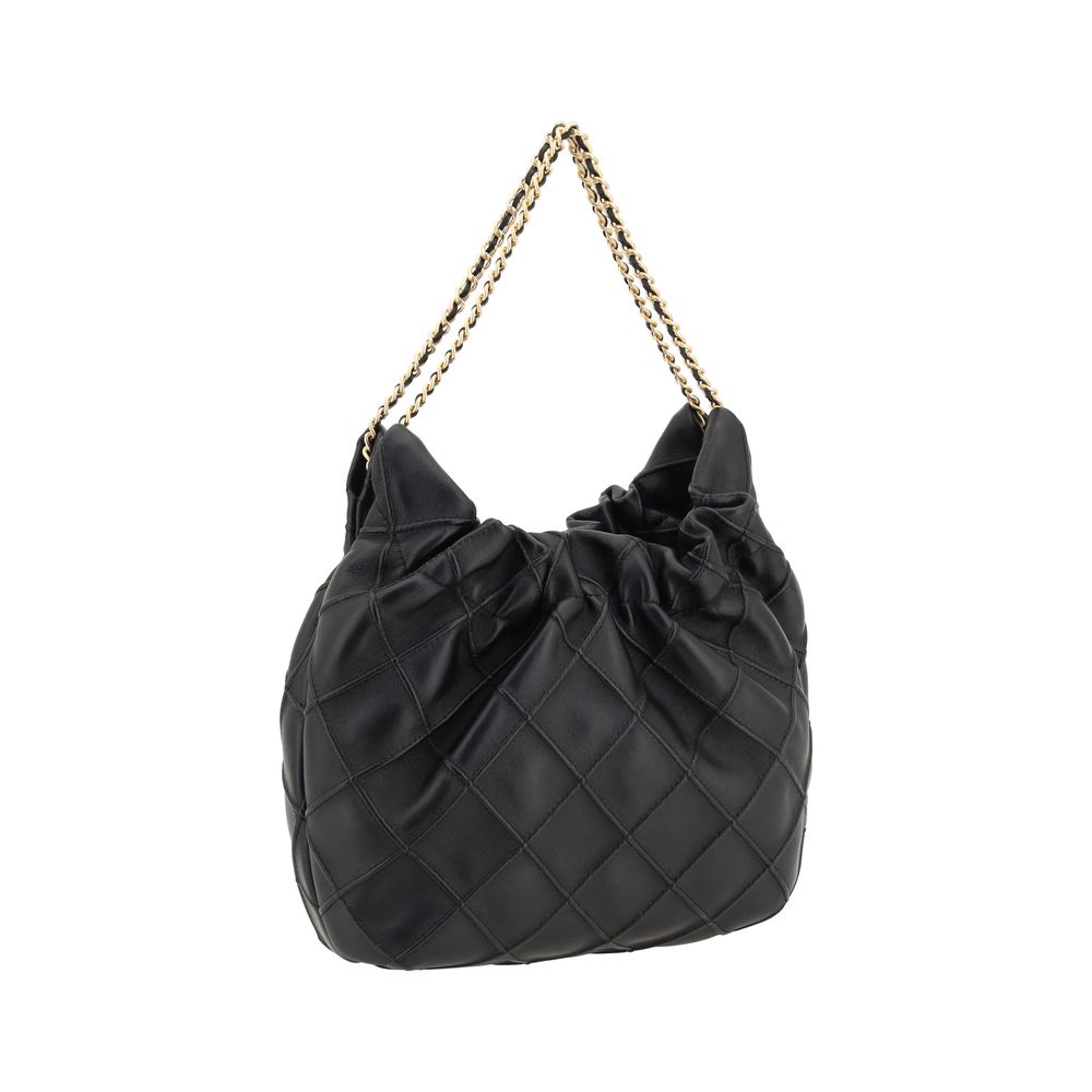 Black Calf Leather Bos Taurus Handbag