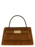 Brown Bovine Leather Handbag