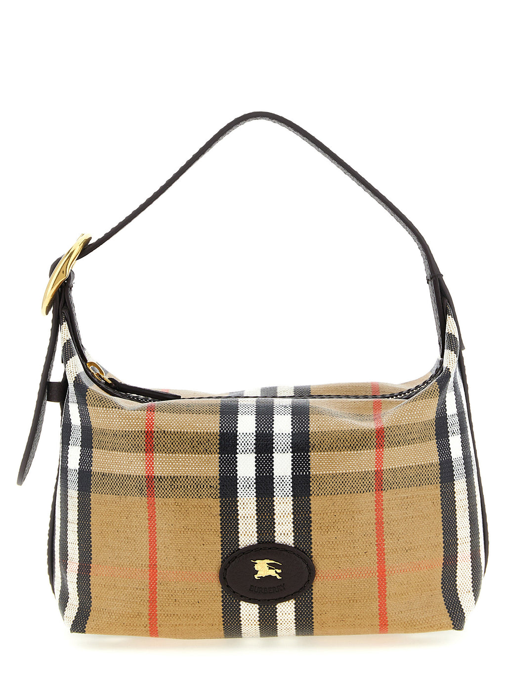 Beige Cotton Handbag
