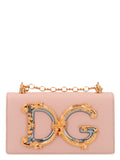 Multicolor Lamb Leather Crossbody Bag