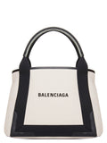 Bicolor Canvas Tote Bag
