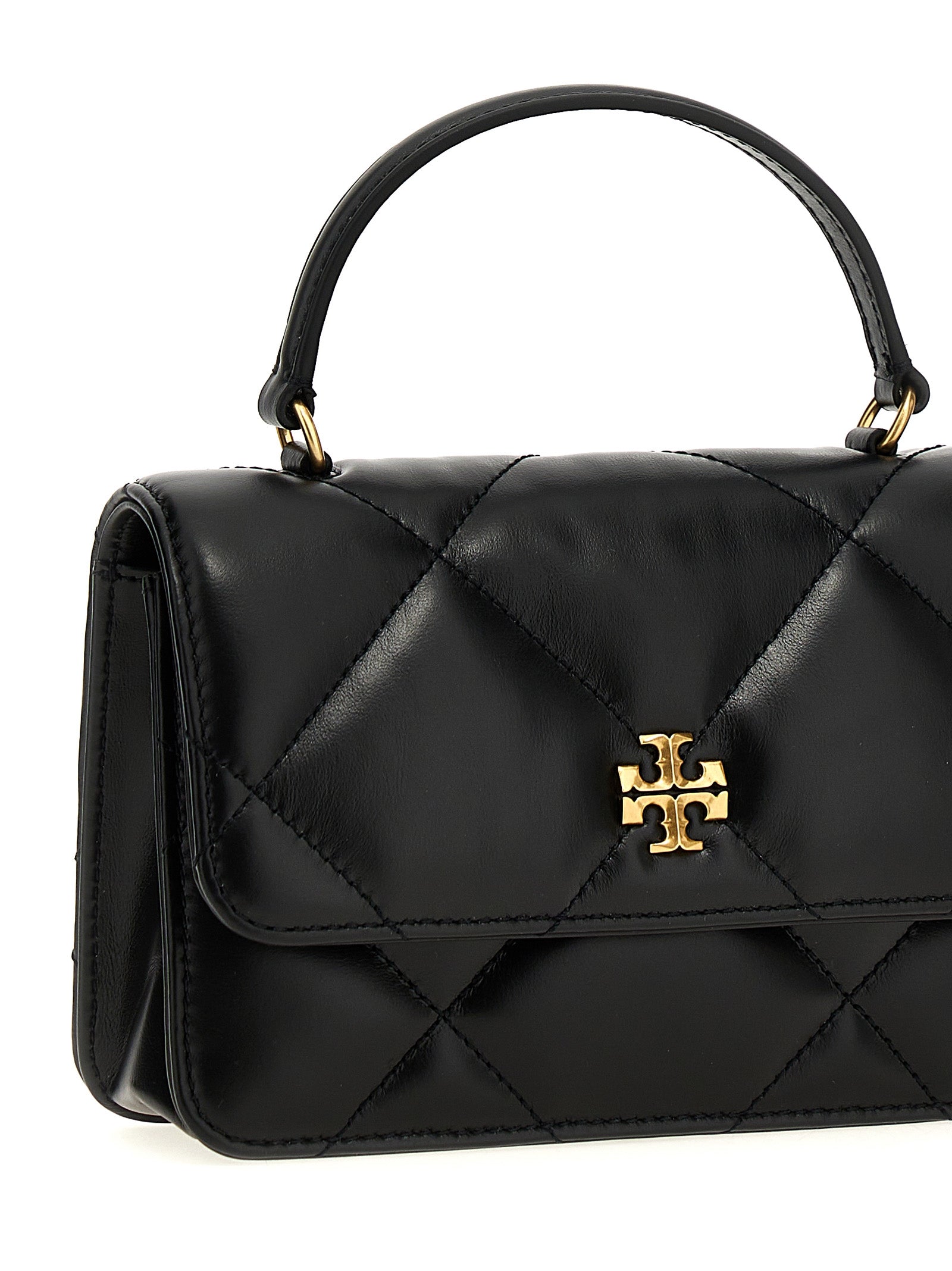 Black Cowhide Handbag