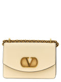 Valentino Garavani White Calfskin Shoulder Bag Valentino Garavani Xosier