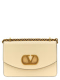 Valentino Garavani White Calfskin Shoulder Bag Valentino Garavani Xosier