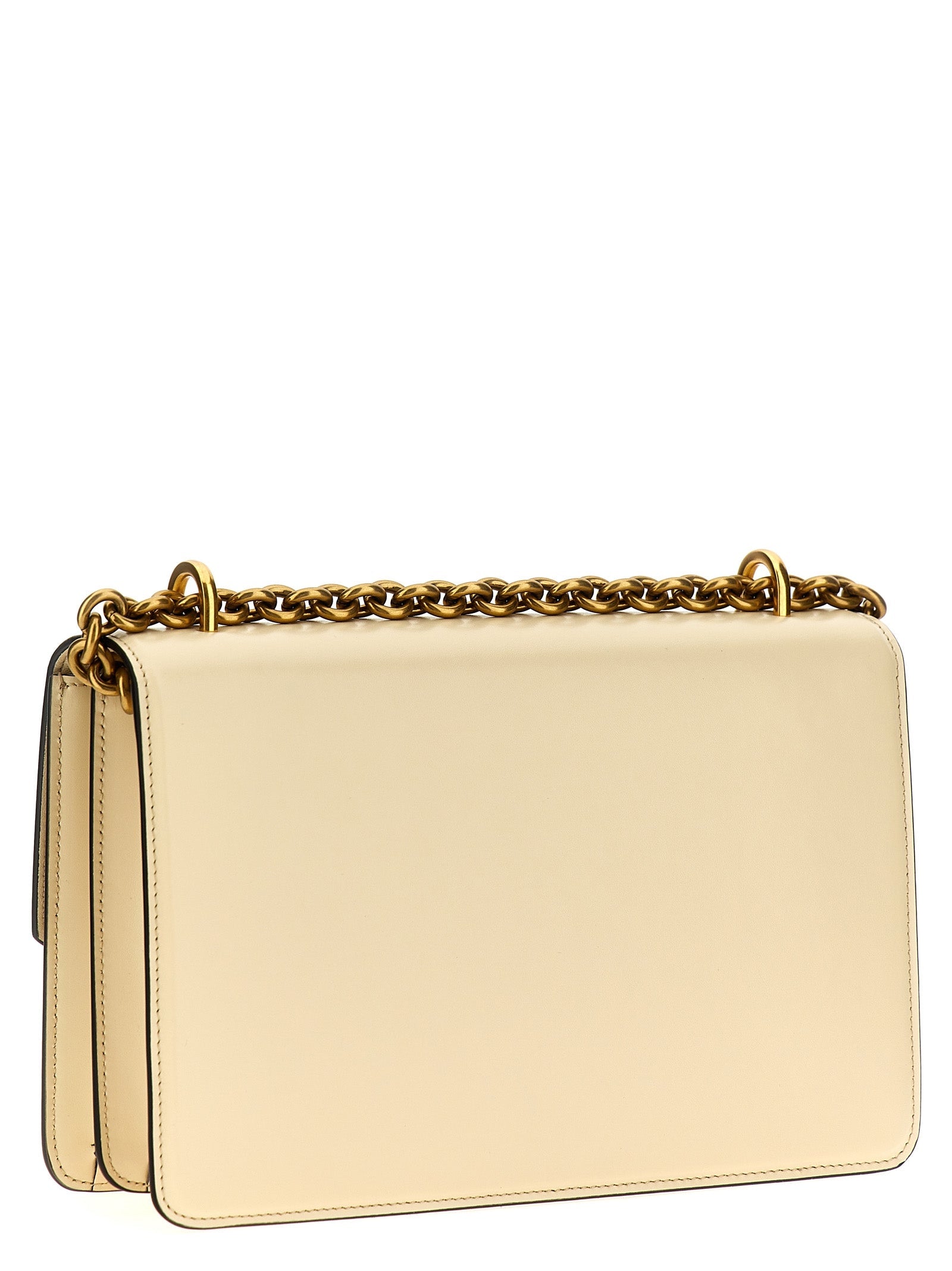 Valentino Garavani White Calfskin Shoulder Bag Valentino Garavani Xosier