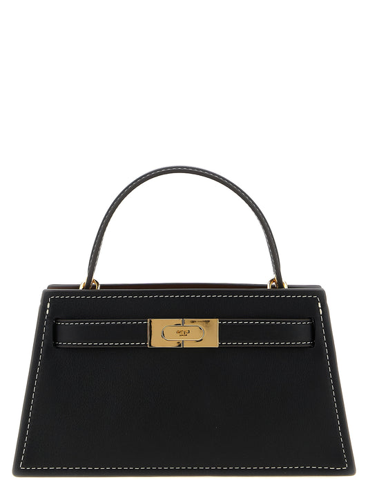 Black Cowhide Handbag