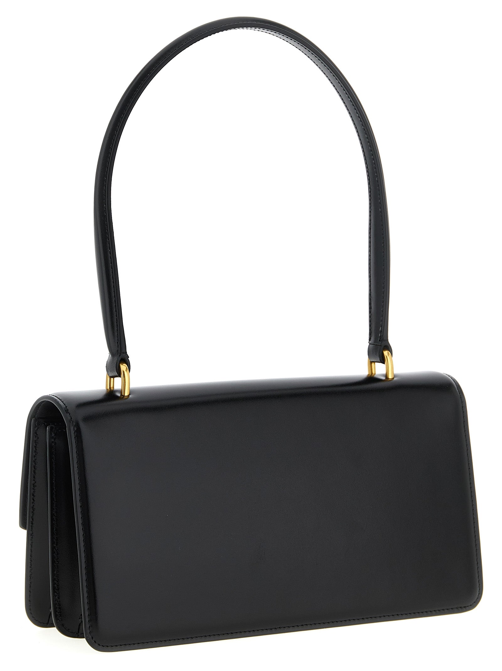 Valentino Garavani Black Calfskin Shoulder Bag Valentino Garavani Xosier