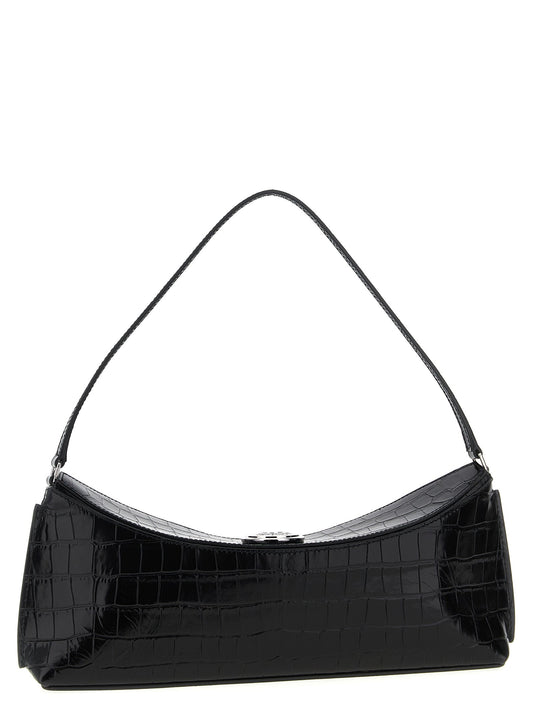 Jacquemus Black Calfskin Shoulder Bag Jacquemus Xosier