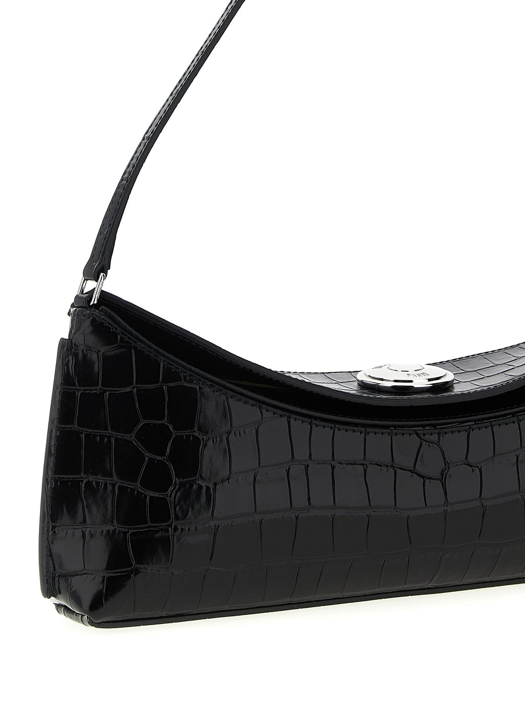 Jacquemus Black Calfskin Shoulder Bag Jacquemus Xosier