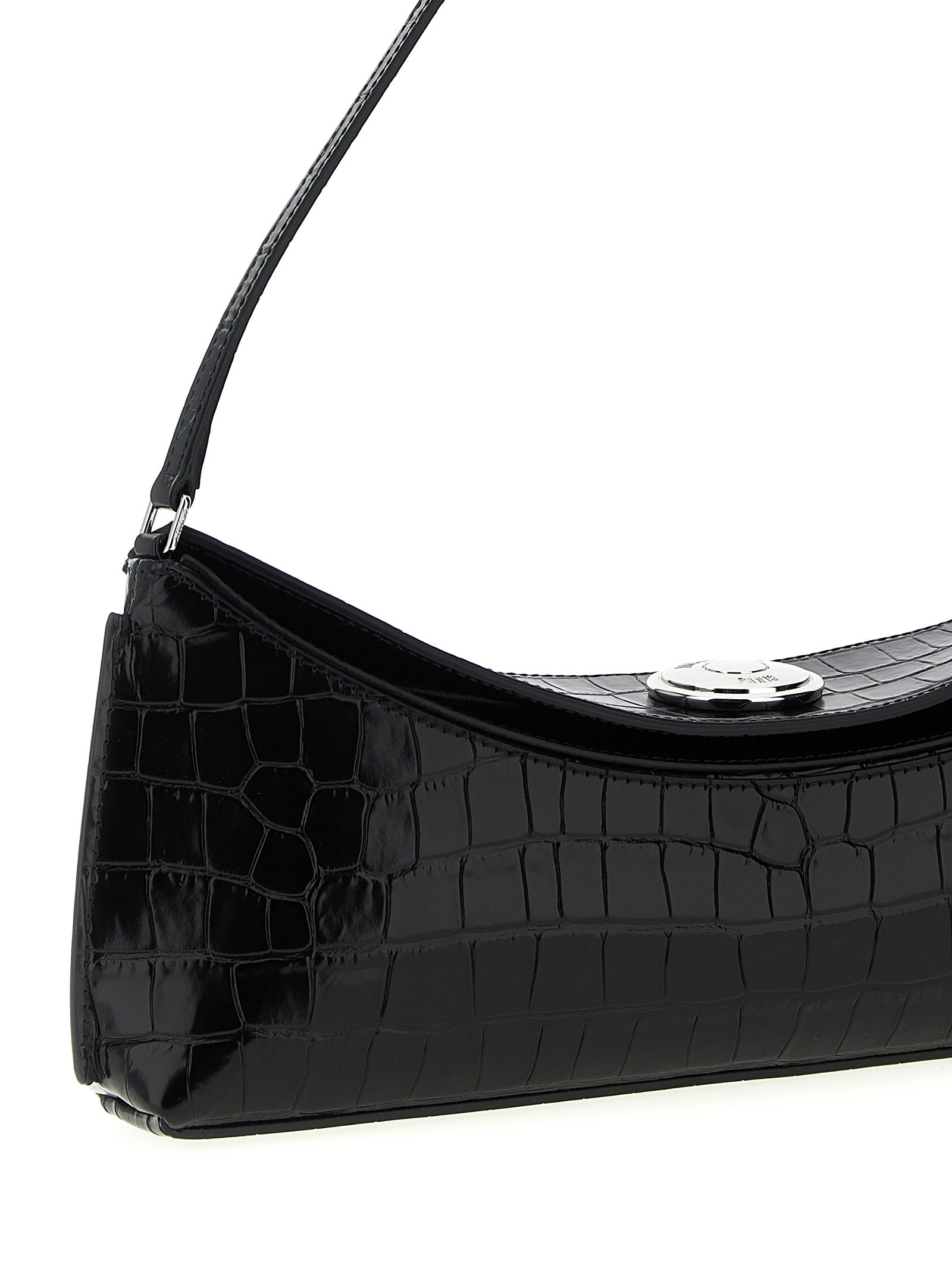 Jacquemus Black Calfskin Shoulder Bag Jacquemus Xosier