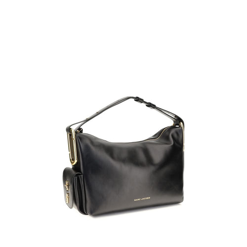 Sac bandoulière en cuir de veau noir Bos Taurus