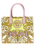 Versace Multicolor Cotton Tote Bag Versace Xosier
