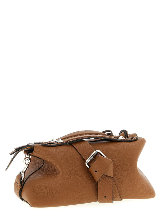 Fendi Brown Calfskin Handbag Fendi Xosier