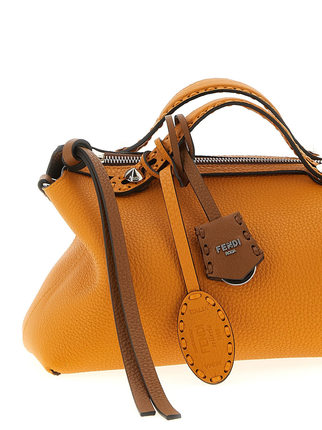 Fendi Brown Calfskin Handbag Fendi Xosier