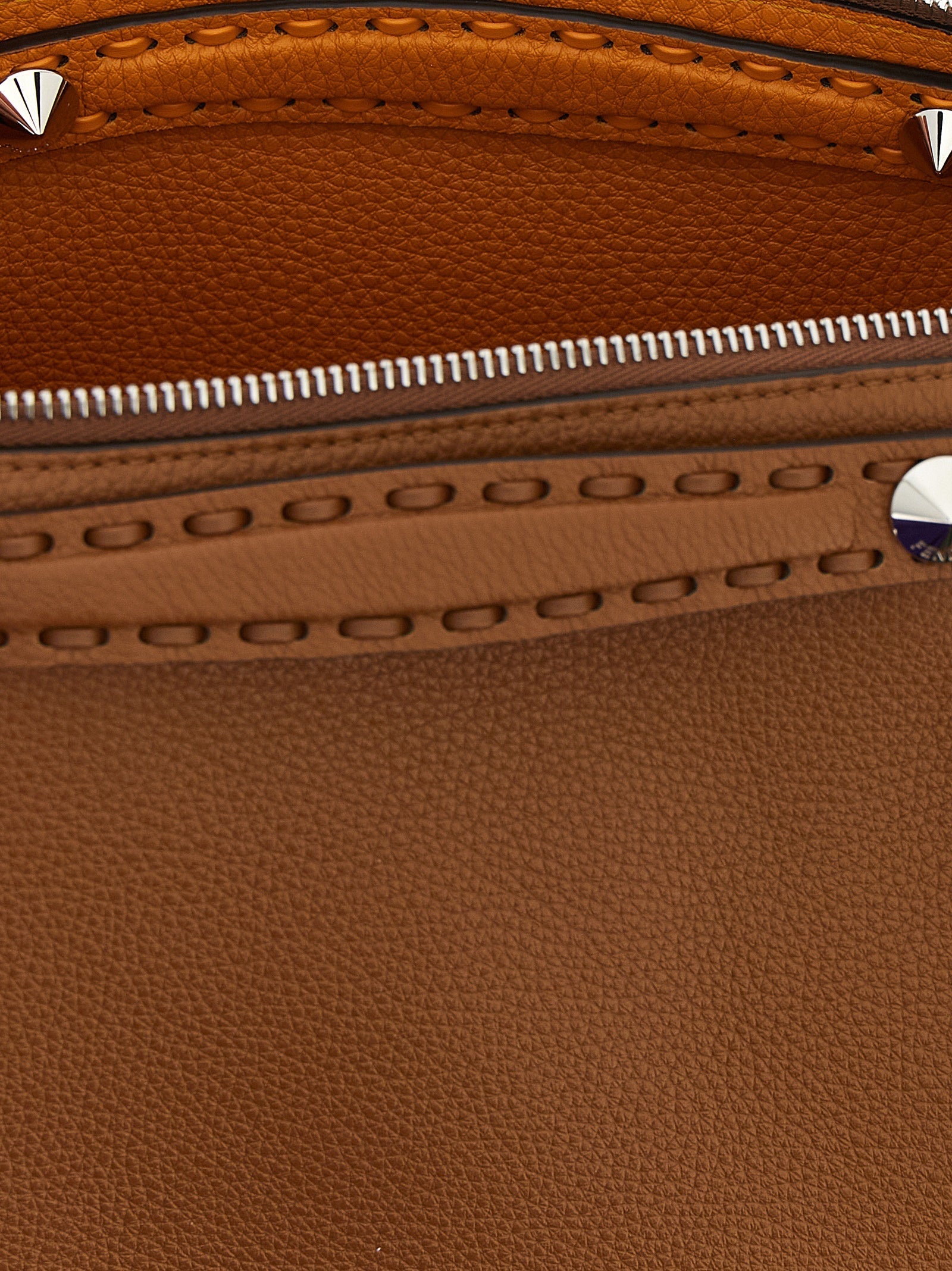 Fendi Brown Calfskin Handbag Fendi Xosier