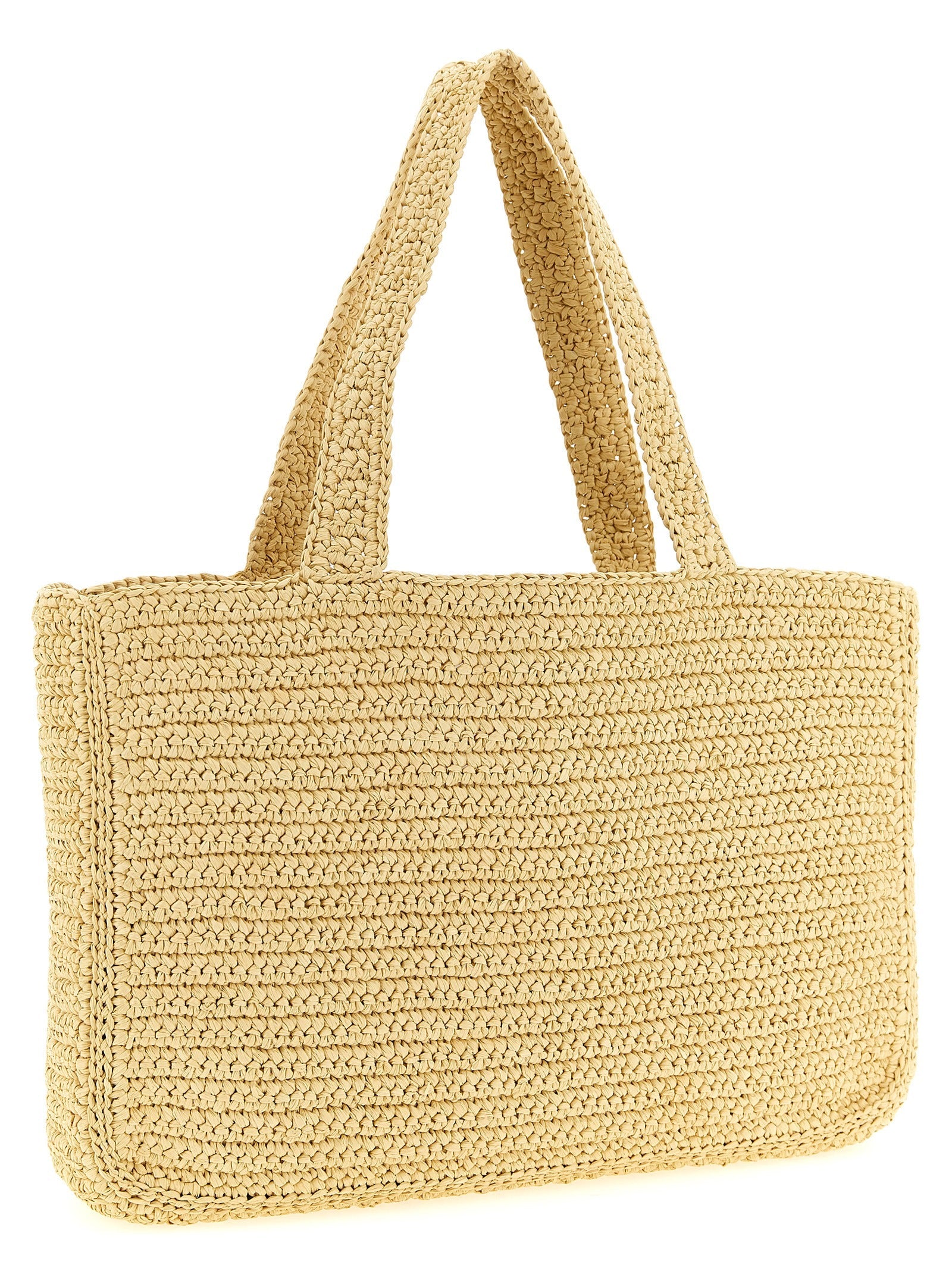 Valentino Garavani White Viscose Tote Bag Valentino Garavani Xosier