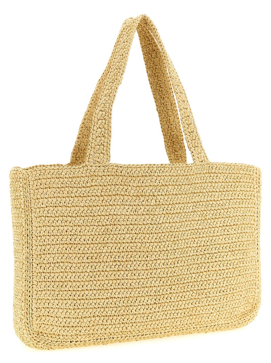 Valentino Garavani White Viscose Tote Bag Valentino Garavani Xosier
