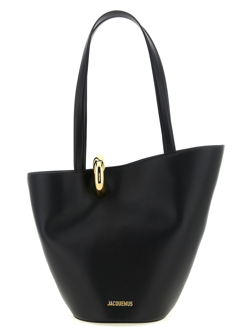 Jacquemus Black Cowhide Shoulder Bag Jacquemus Xosier