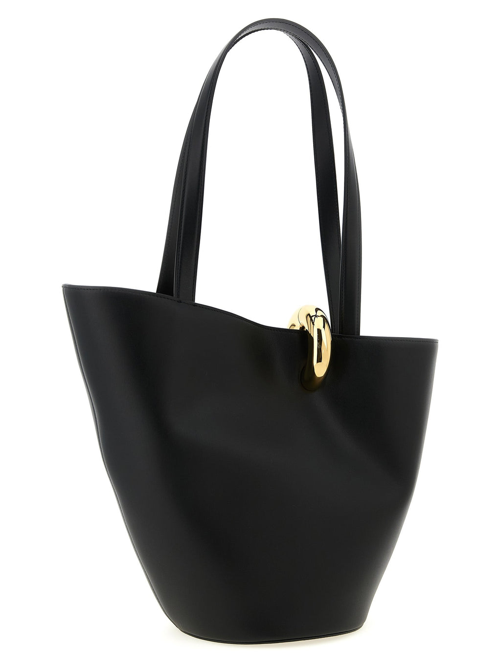Jacquemus Black Cowhide Shoulder Bag Jacquemus Xosier