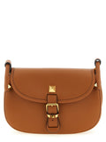 Valentino Garavani Brown Calfskin Shoulder Bag Valentino Garavani Xosier