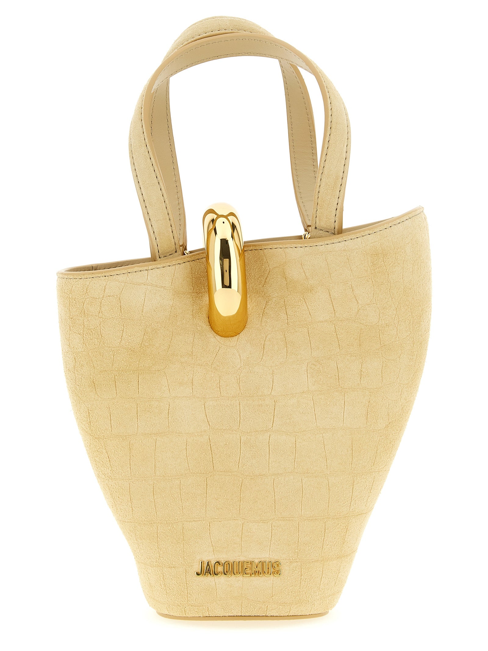 Jacquemus Beige Calfskin Handbag Jacquemus Xosier