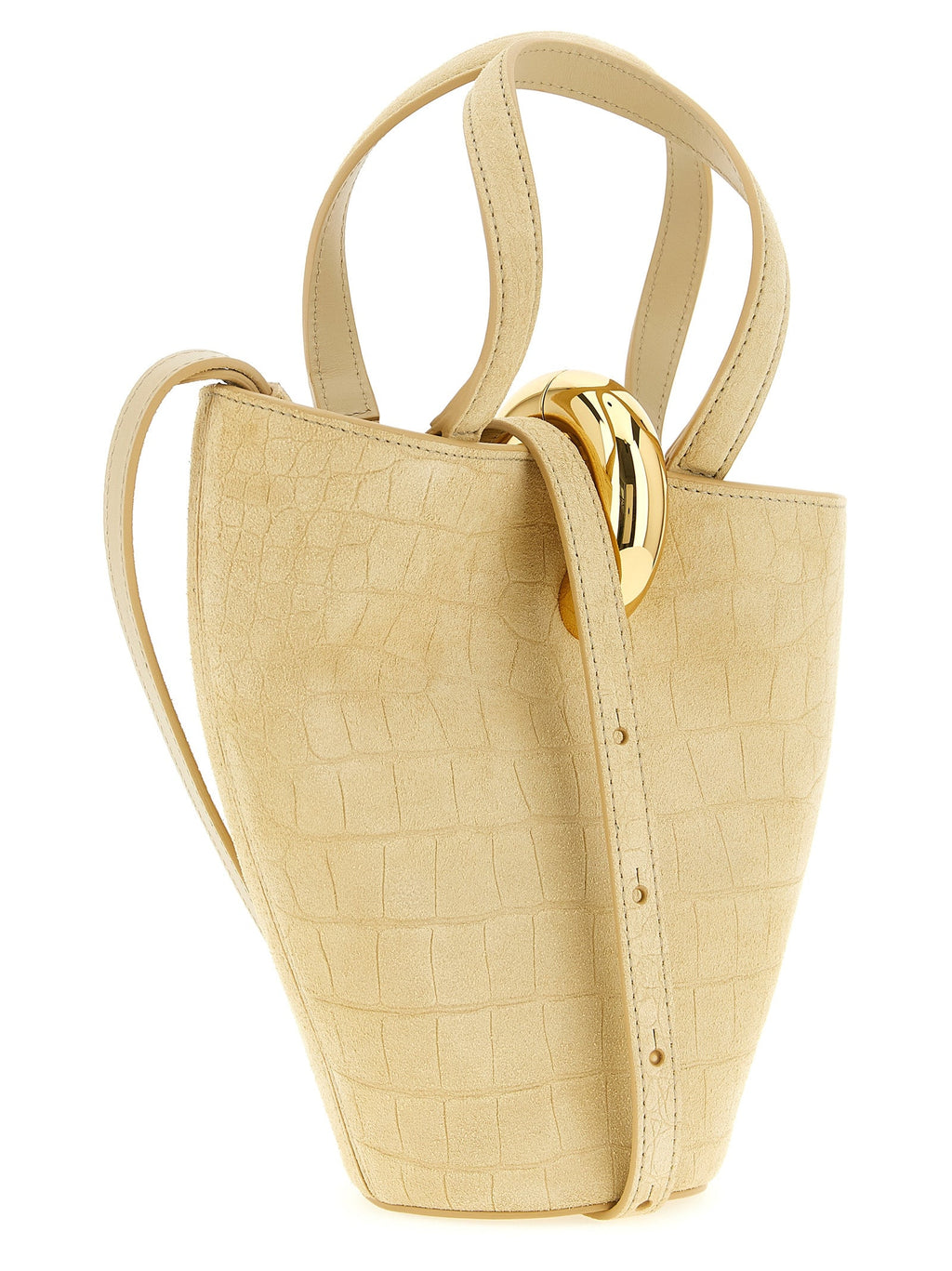 Jacquemus Beige Calfskin Handbag Jacquemus Xosier