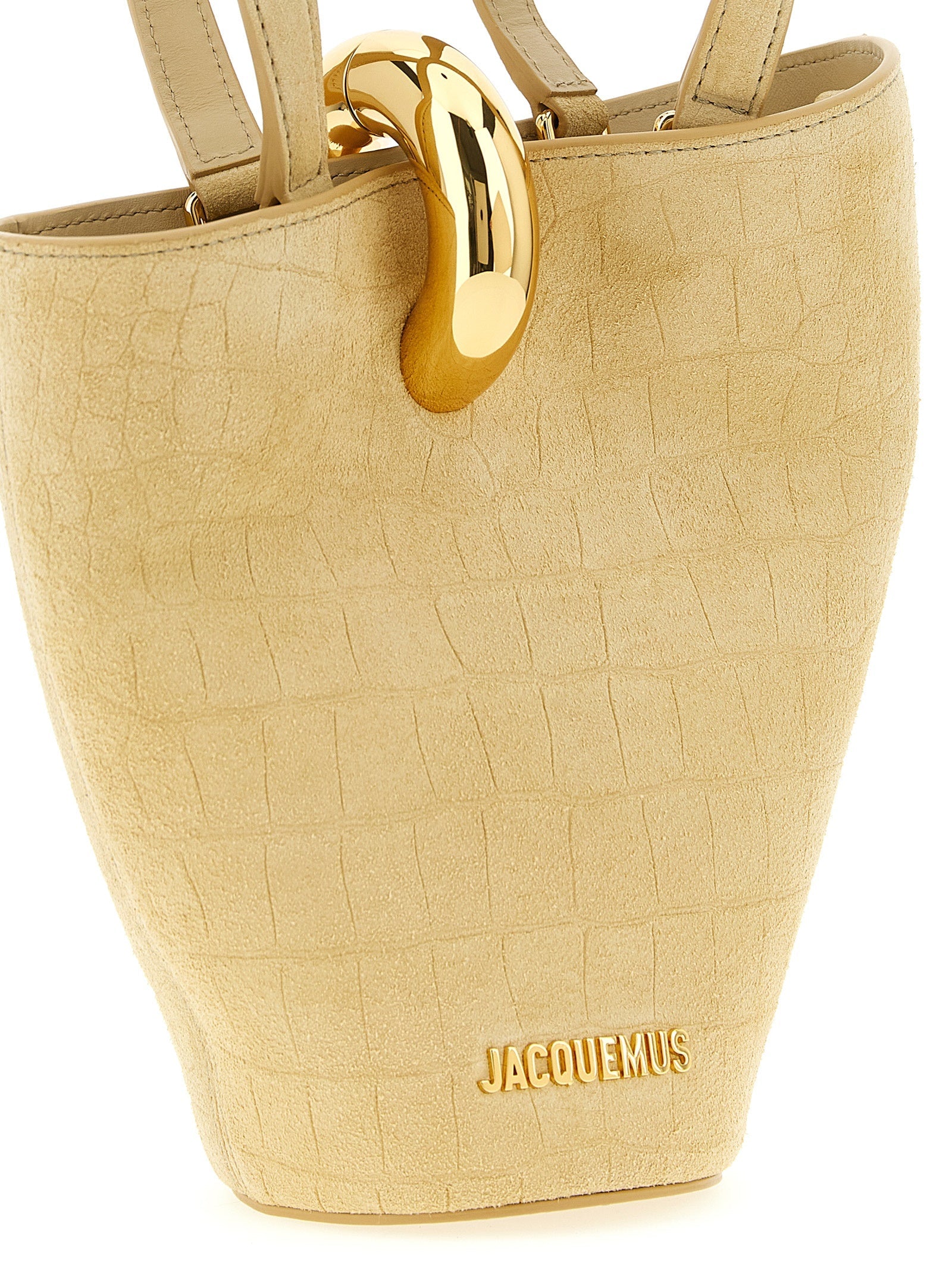 Jacquemus Beige Calfskin Handbag Jacquemus Xosier