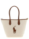 Brown Cotton Tote Bag