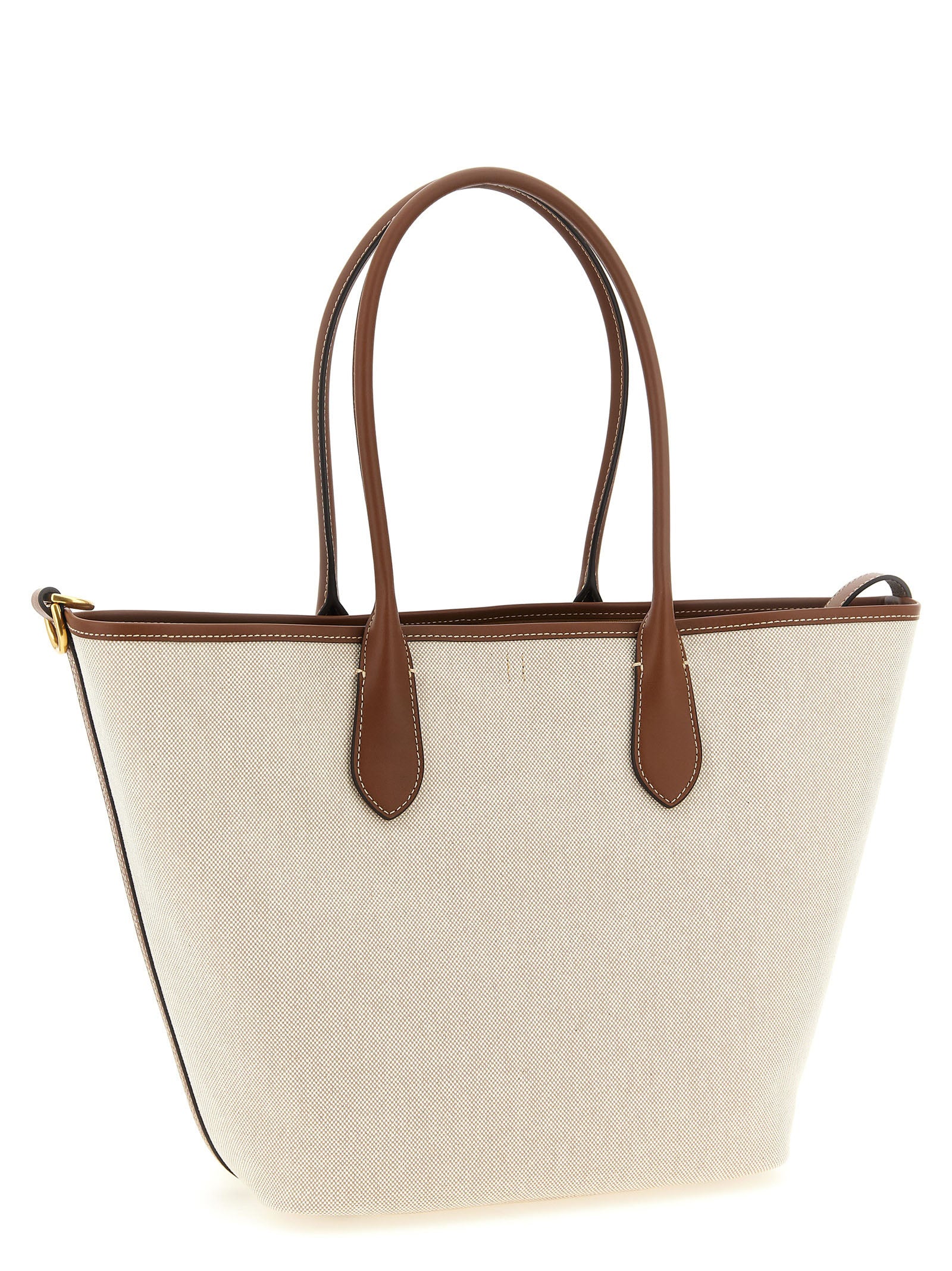 Brown Cotton Tote Bag