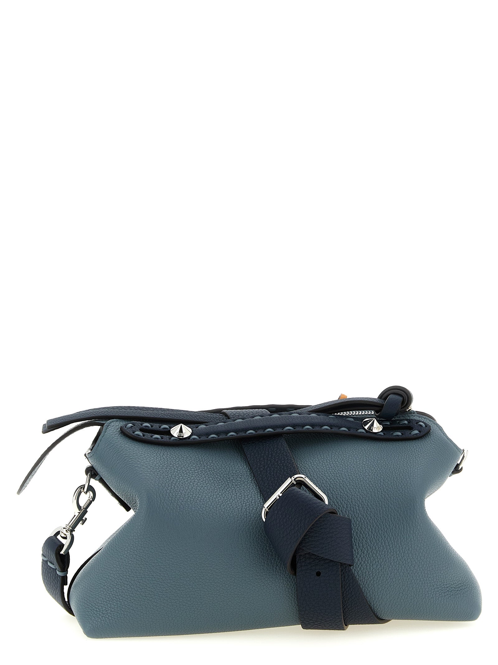 Fendi Blue Calfskin Handbag Fendi Xosier