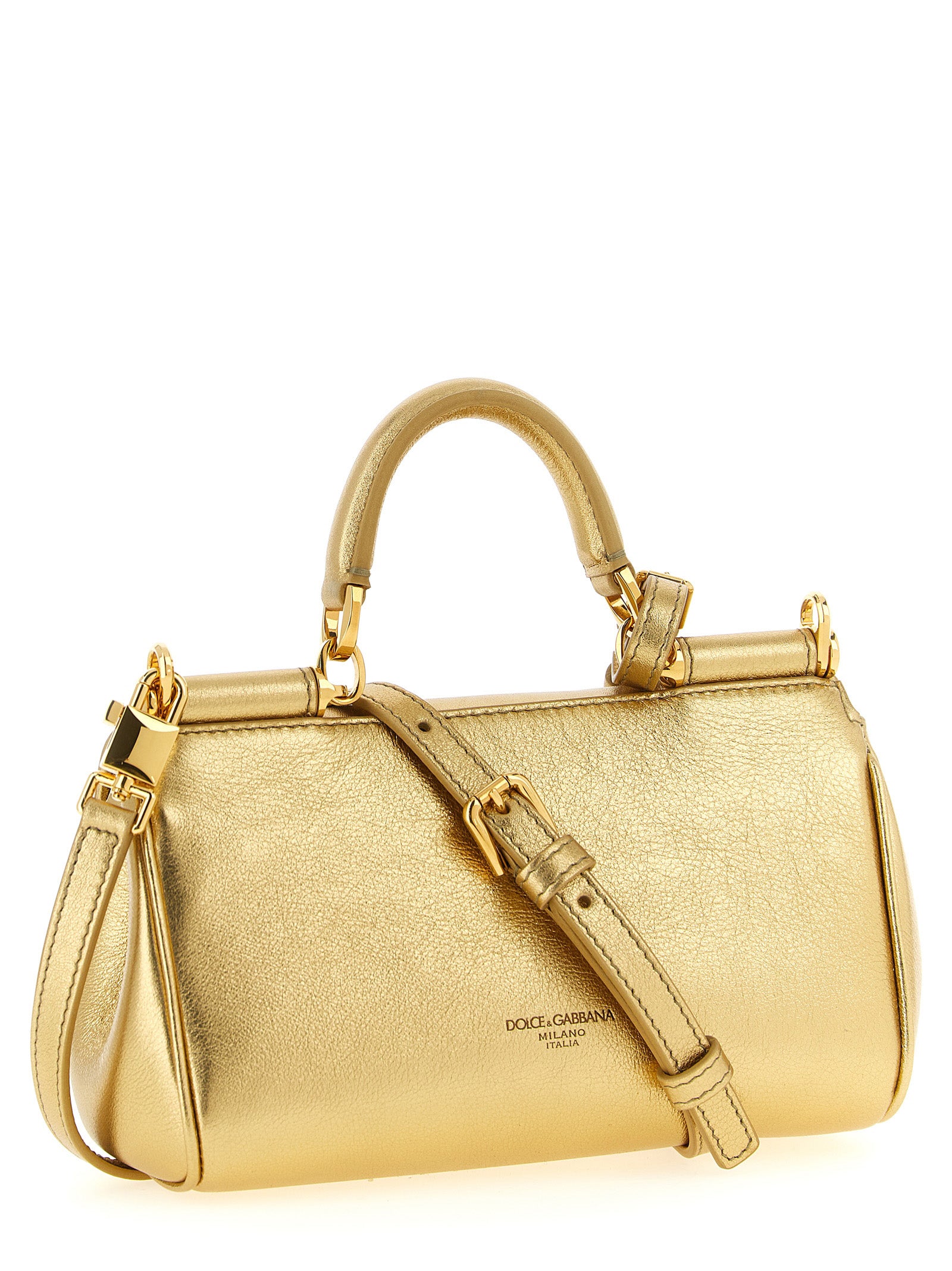 Gold Calfskin Handbag