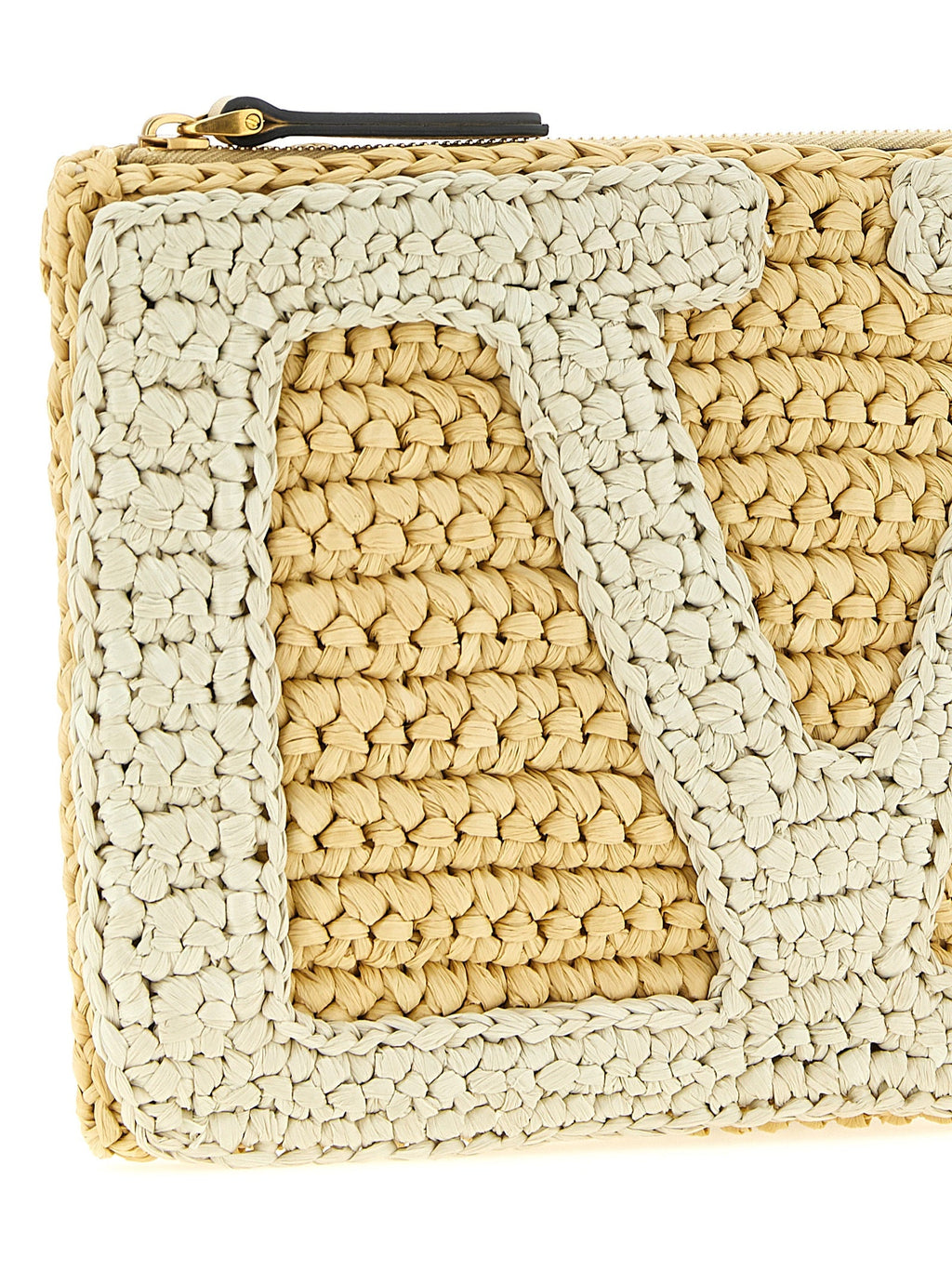Valentino Garavani White Viscose Clutch Bag Valentino Garavani Xosier