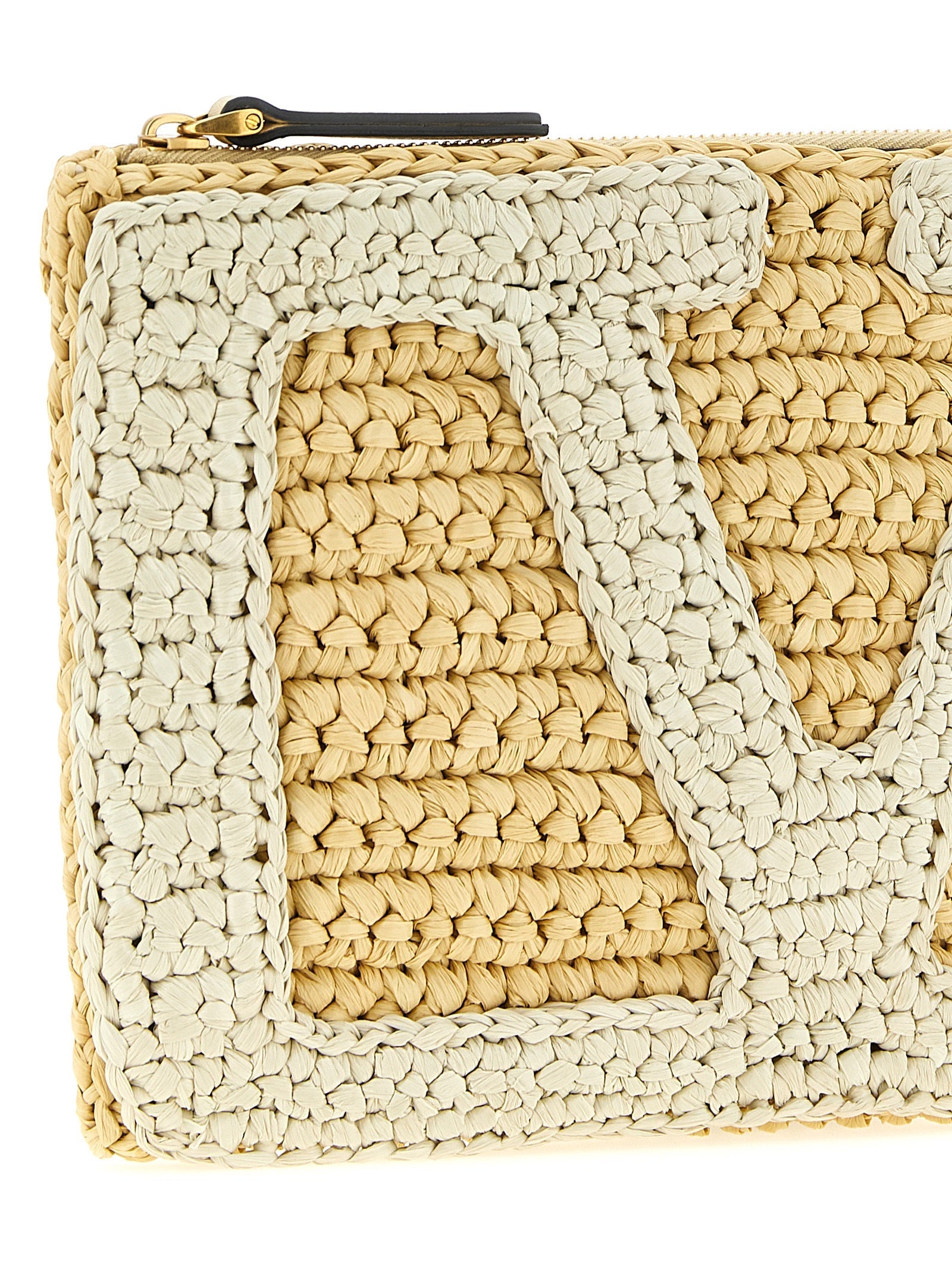 Valentino Garavani White Viscose Clutch Bag Valentino Garavani Xosier