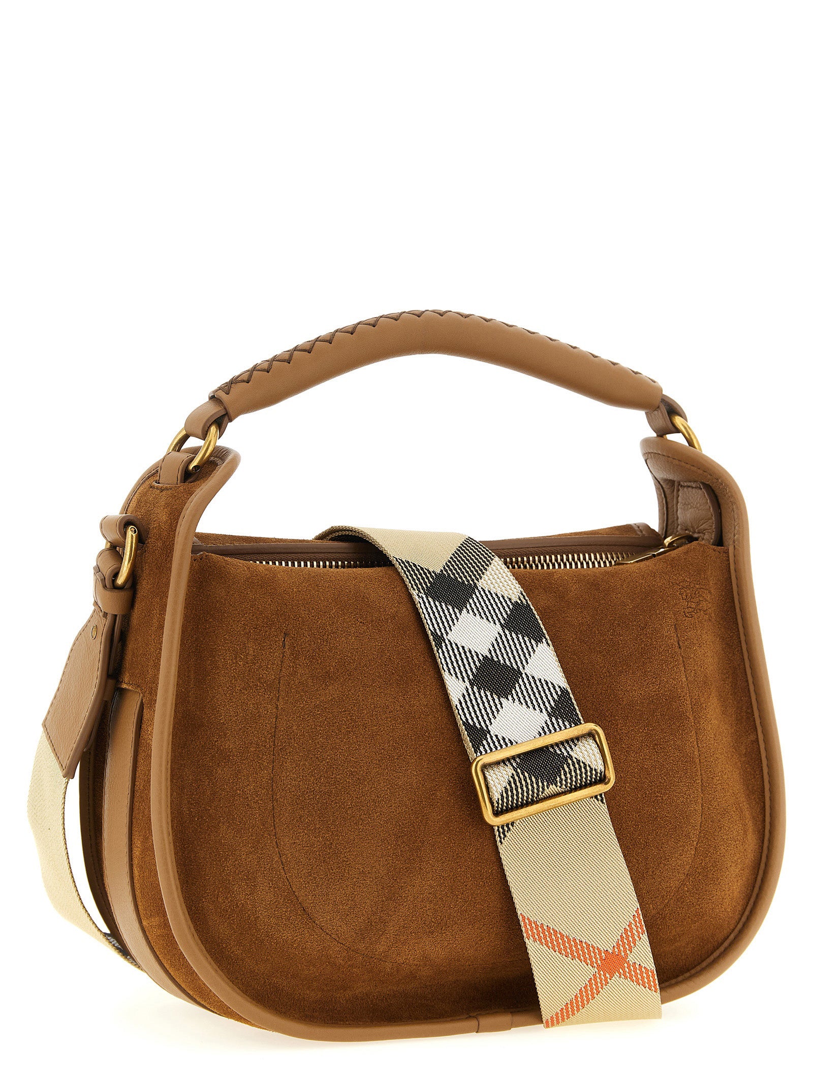 Beige Calfskin Handbag