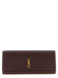 Bordeaux Calfskin Clutch Bag