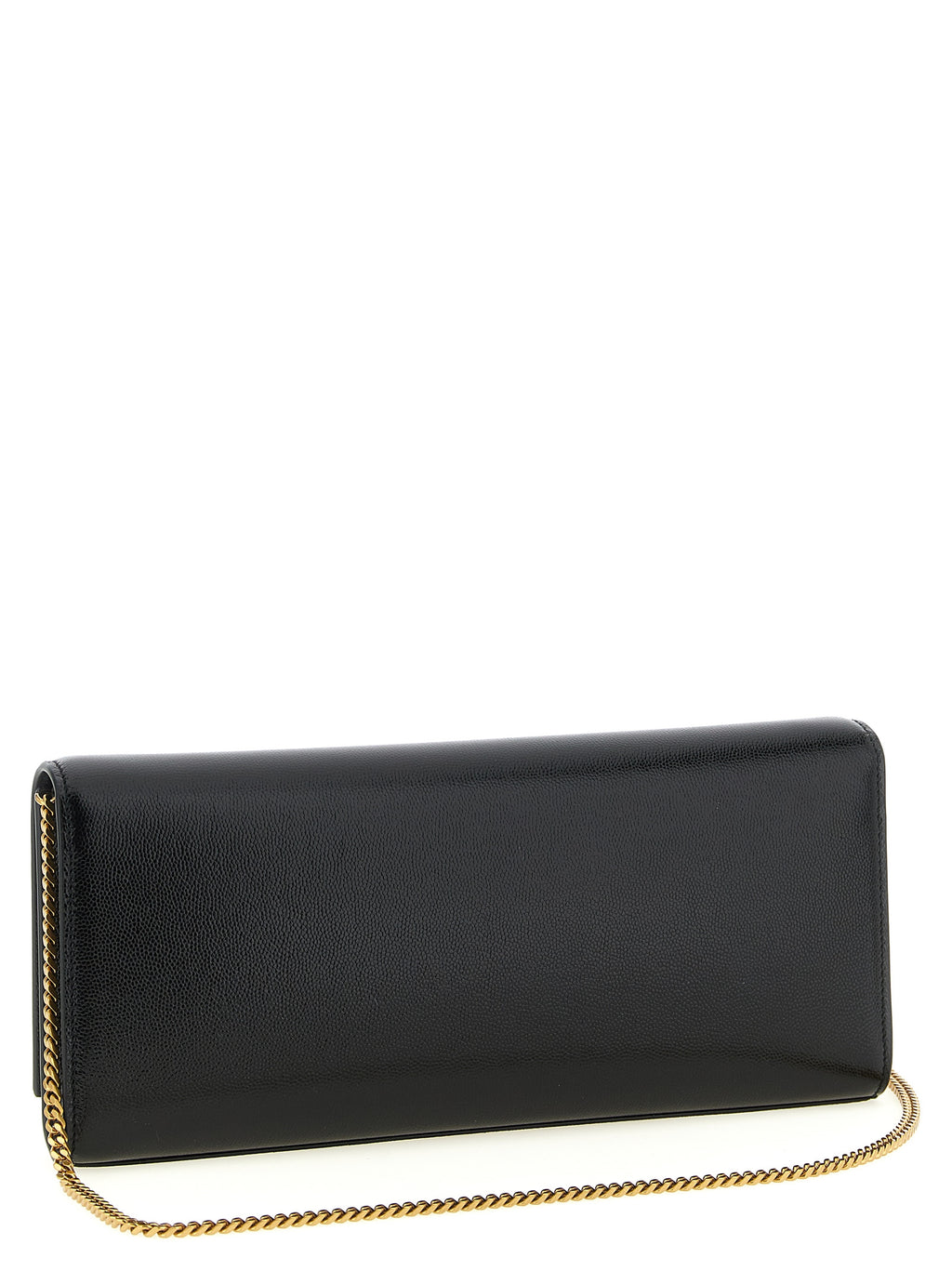 Black Calfskin Clutch Bag