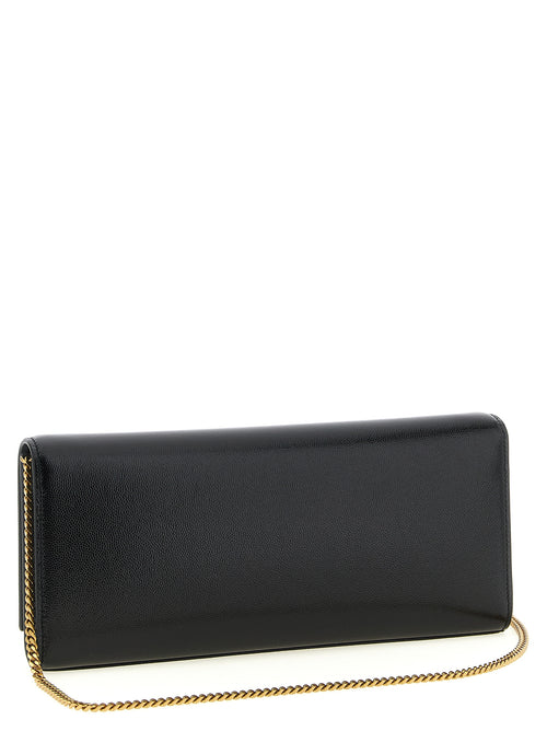 Black Calfskin Clutch Bag