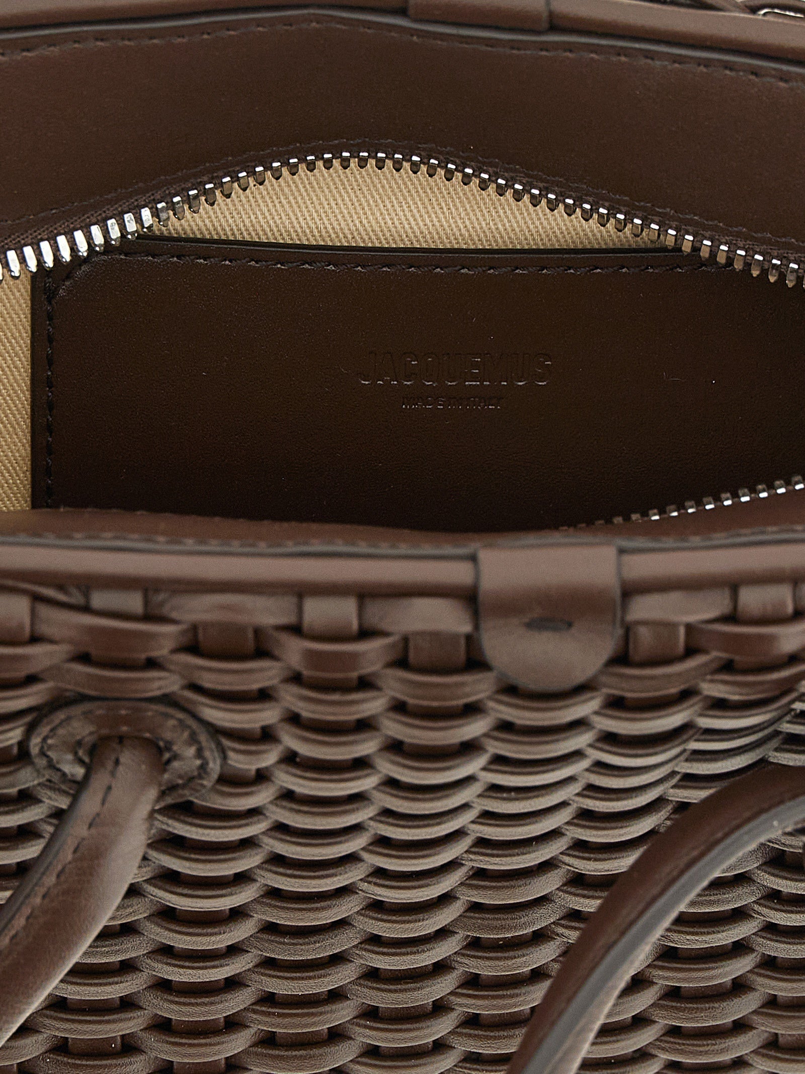 Jacquemus Brown Cotton Handbag Jacquemus Xosier