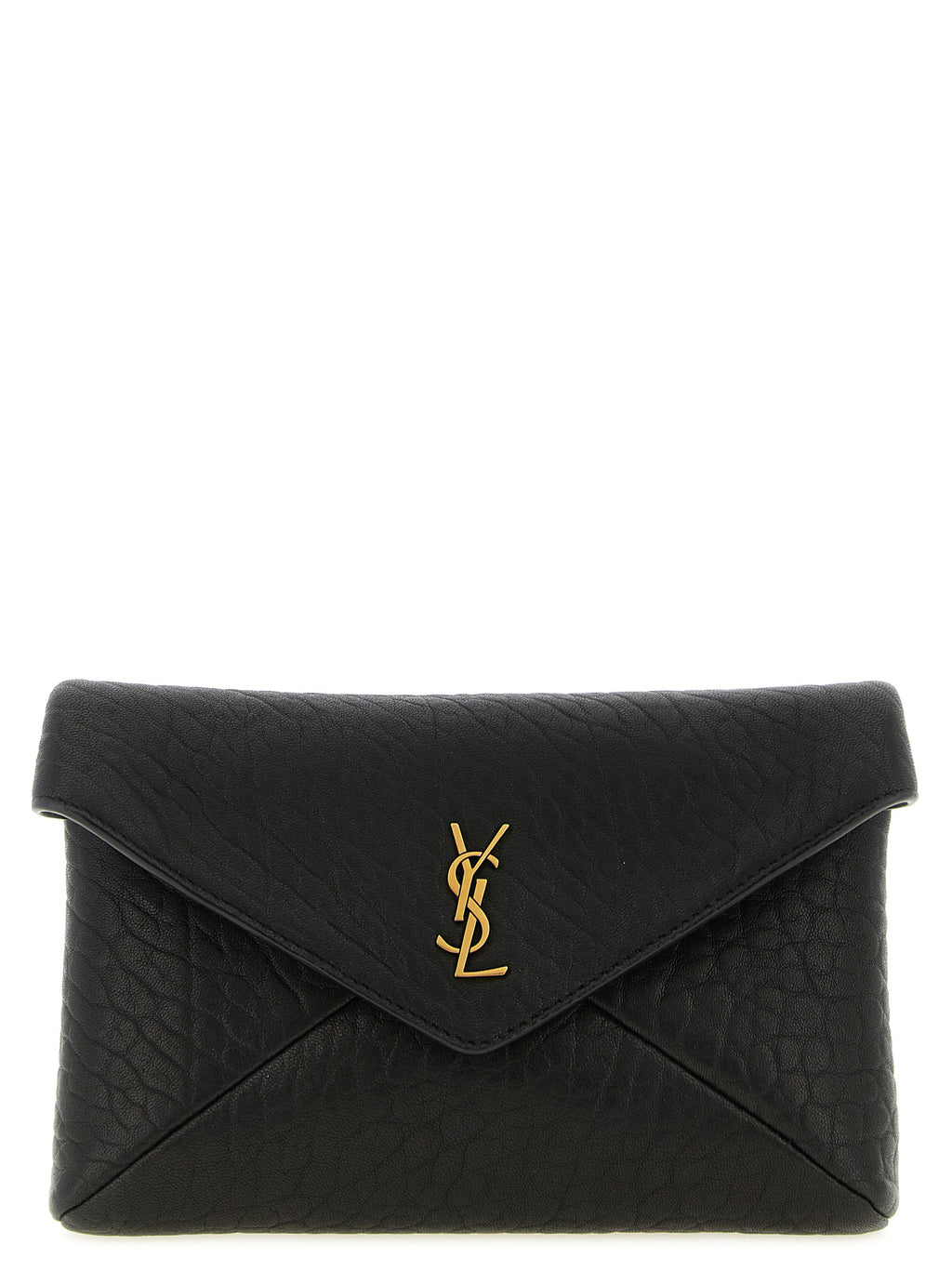 Black Lamb Leather Crossbody Bag