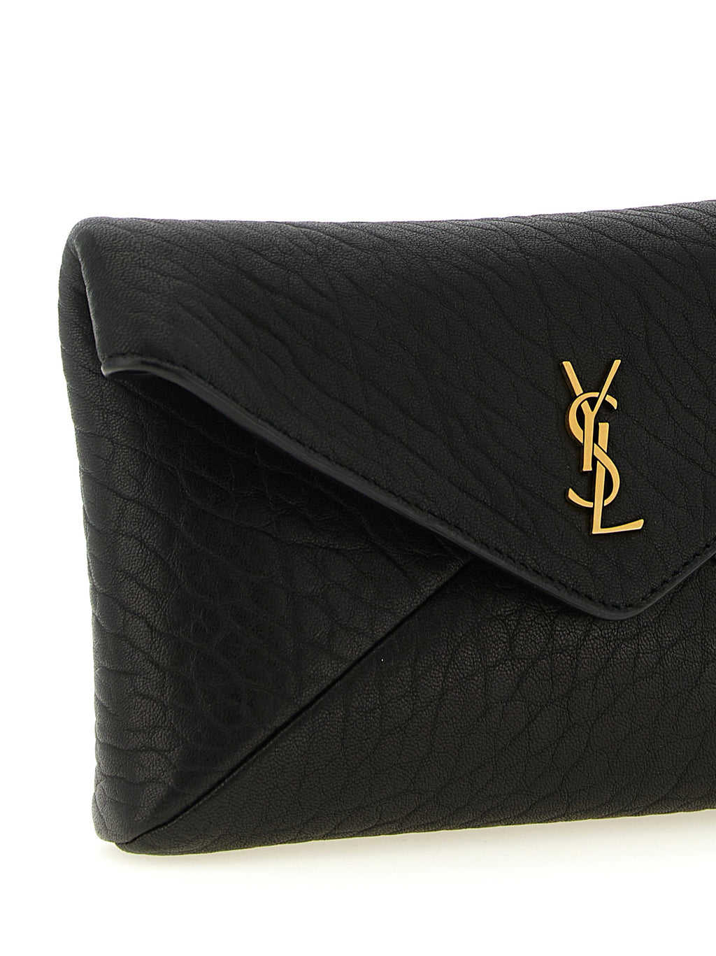 Black Lamb Leather Crossbody Bag