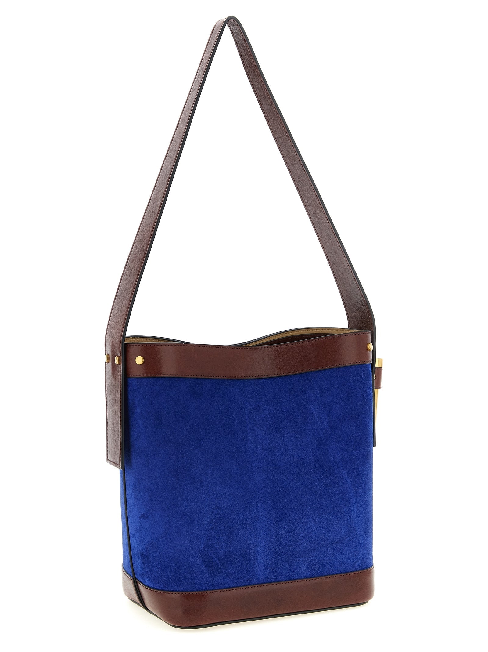 Versace Blue Calfskin Shoulder Bag Versace Xosier
