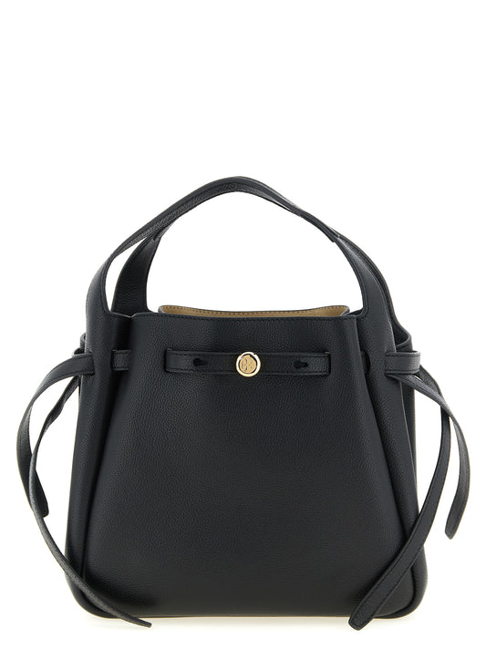 Black Cowhide Handbag