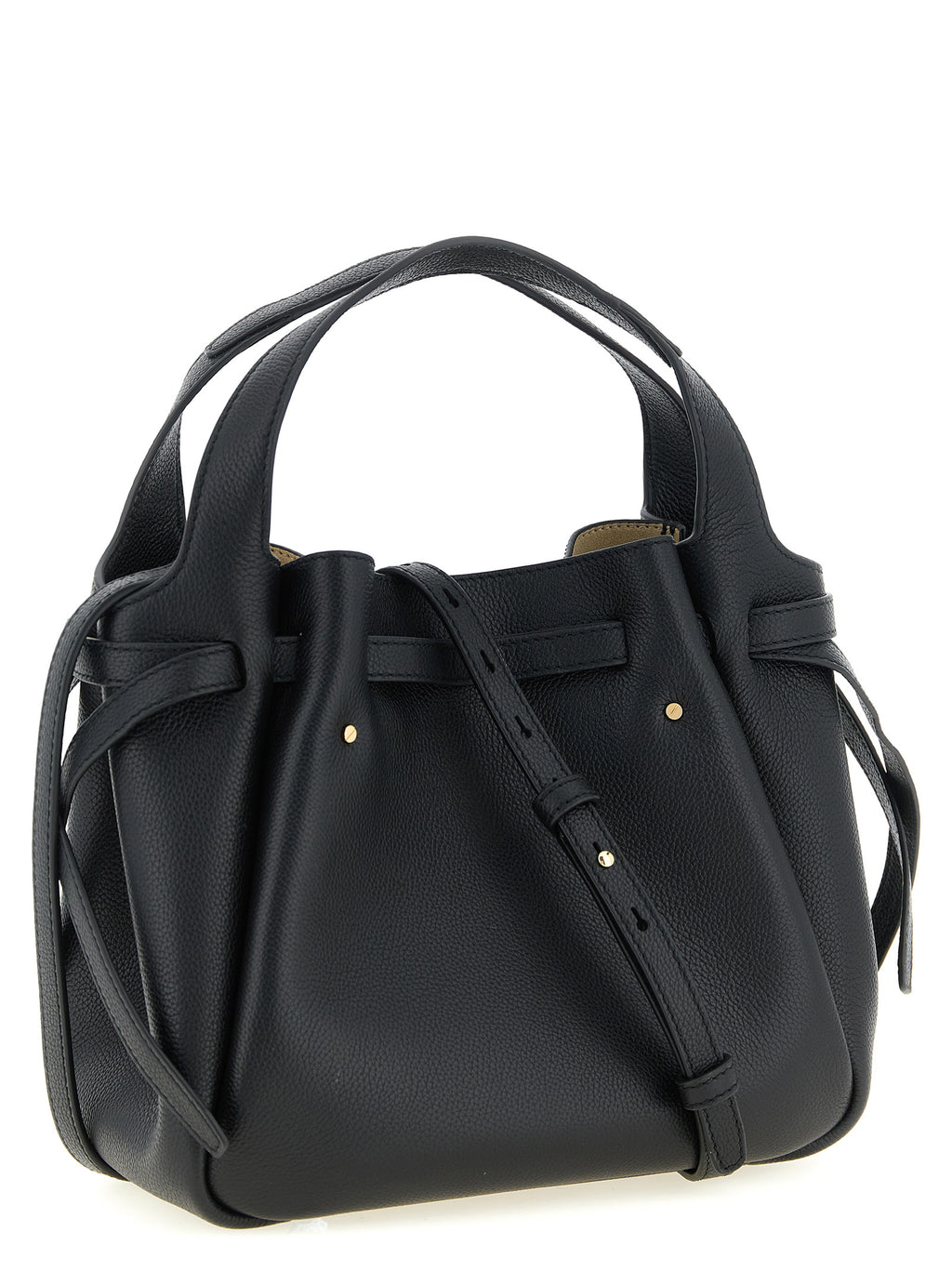 Black Cowhide Handbag