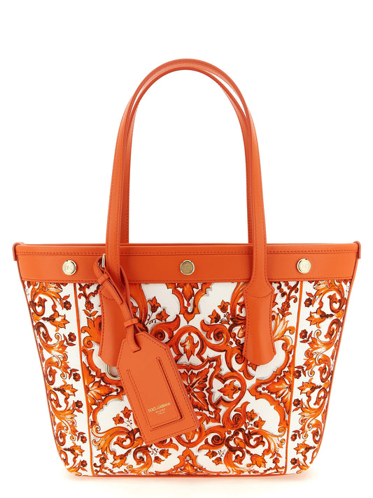 Sac fourre-tout en coton orange