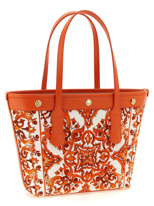 Sac fourre-tout en coton orange